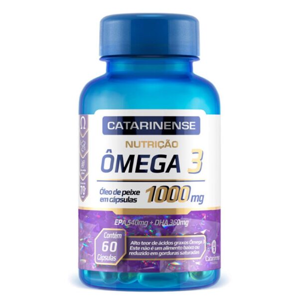 ÔMEGA 3 1000MG COM 60 CÁPSULAS
